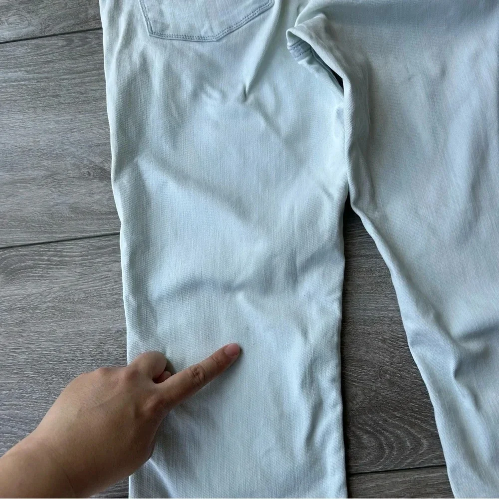 J BRAND Nirvana Sky Cropped Mid Rise Jeans